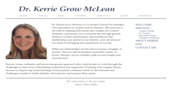 Desktop Screenshot of drgrowmclean.com